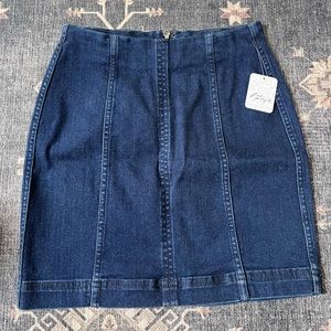 NWT Free People Modern Femme Mini Skirt
